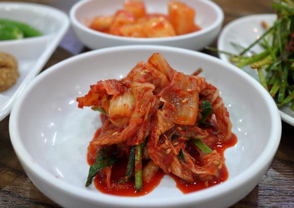 Kimchi Sauerkraut aus Asien